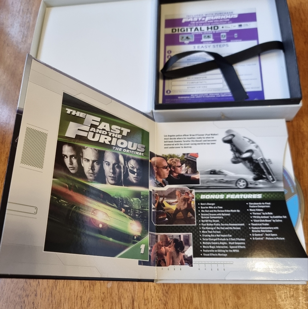Fast & Furious The Ultimate Ride Collection 8 Disc Boxed Set DVD - Picture 4 of 16